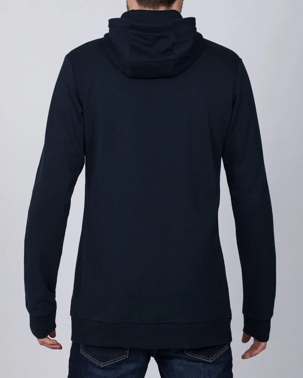 2t Zip Up Tall Active Hoodie (navy)