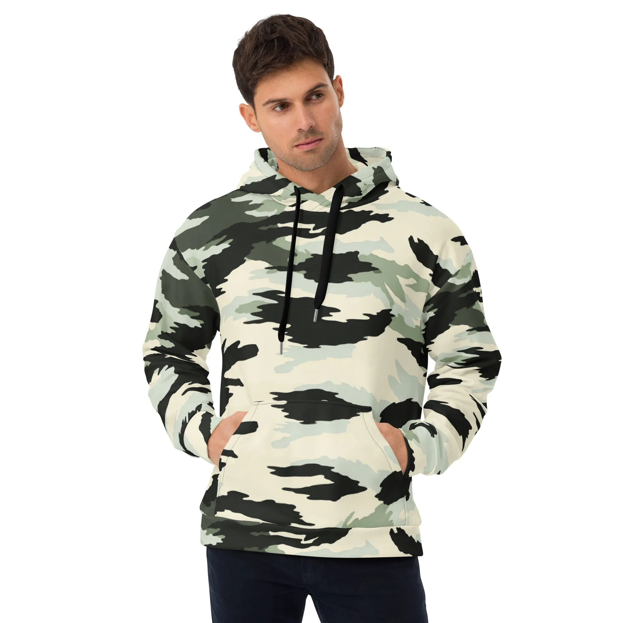 American Boreal Tiger Stripe Camouflage Hoodie