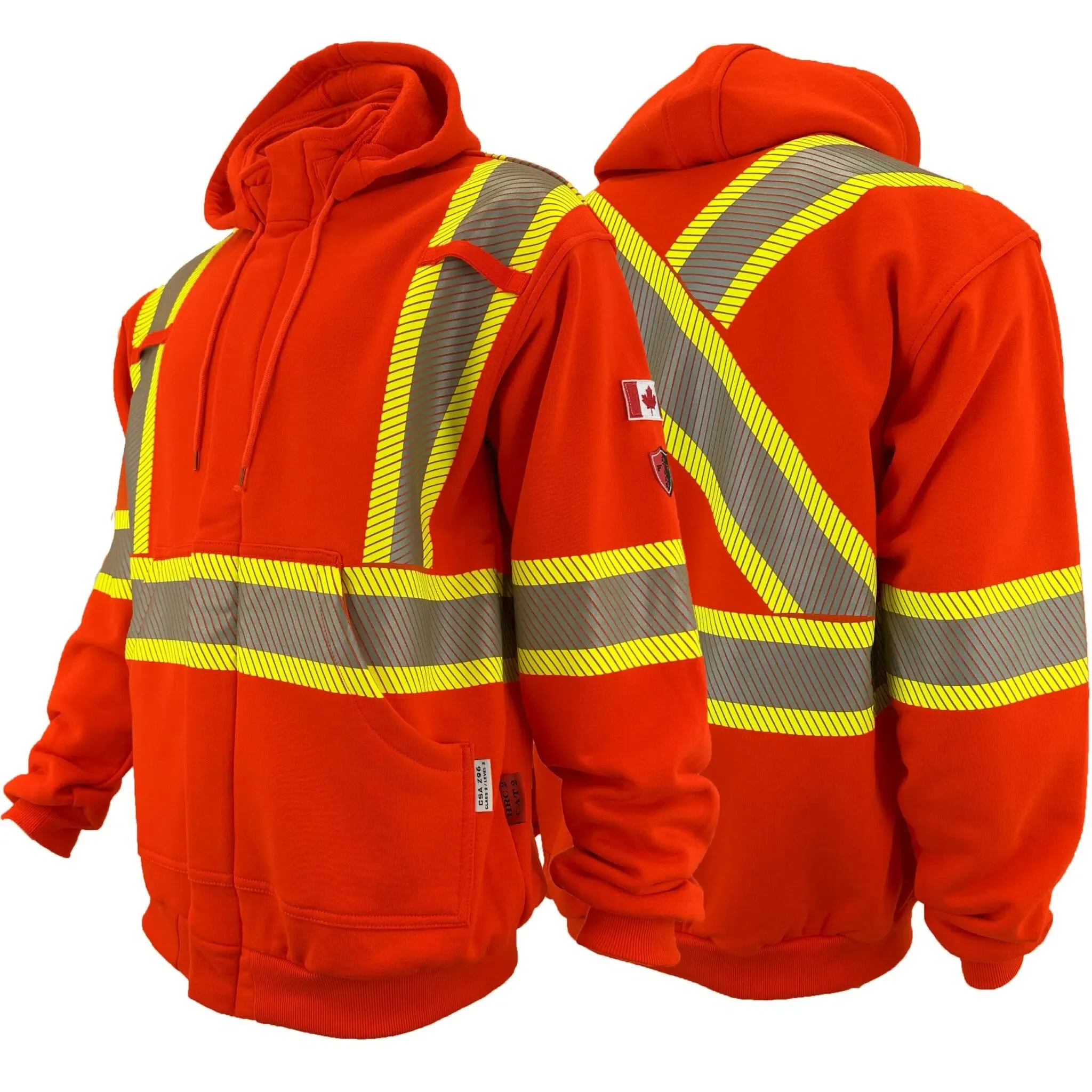 Atlas Hi-Vis FR / AR Zip-Up Hoodie 402