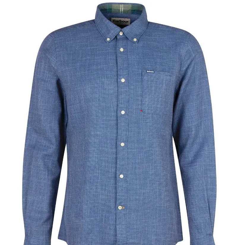 Barbour - Ramport Tailored Shirt, Denim Blue (XL Only)