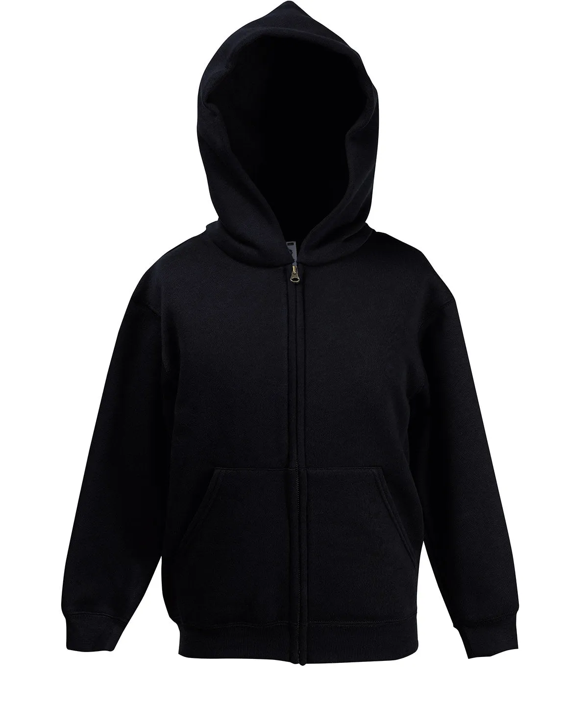 Black - Kids premium hooded sweatshirt jacket