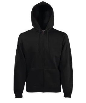 Black* - Premium 70/30 hooded sweatshirt jacket