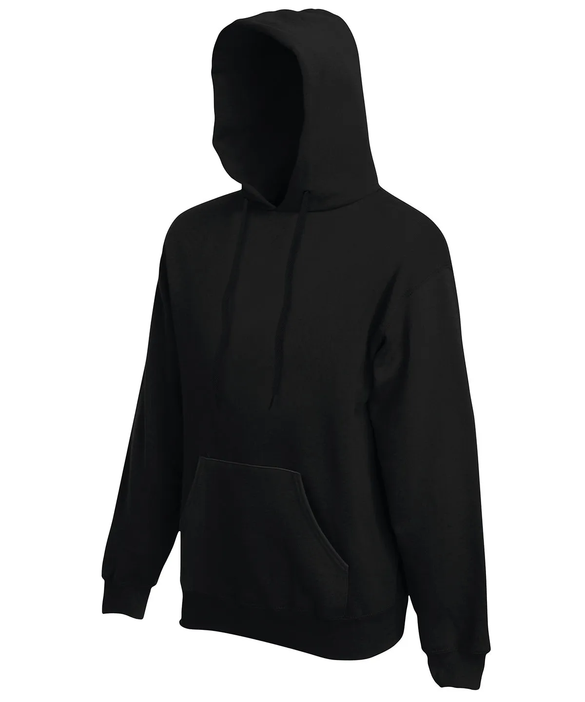 Black* - Premium 70/30 hooded sweatshirt