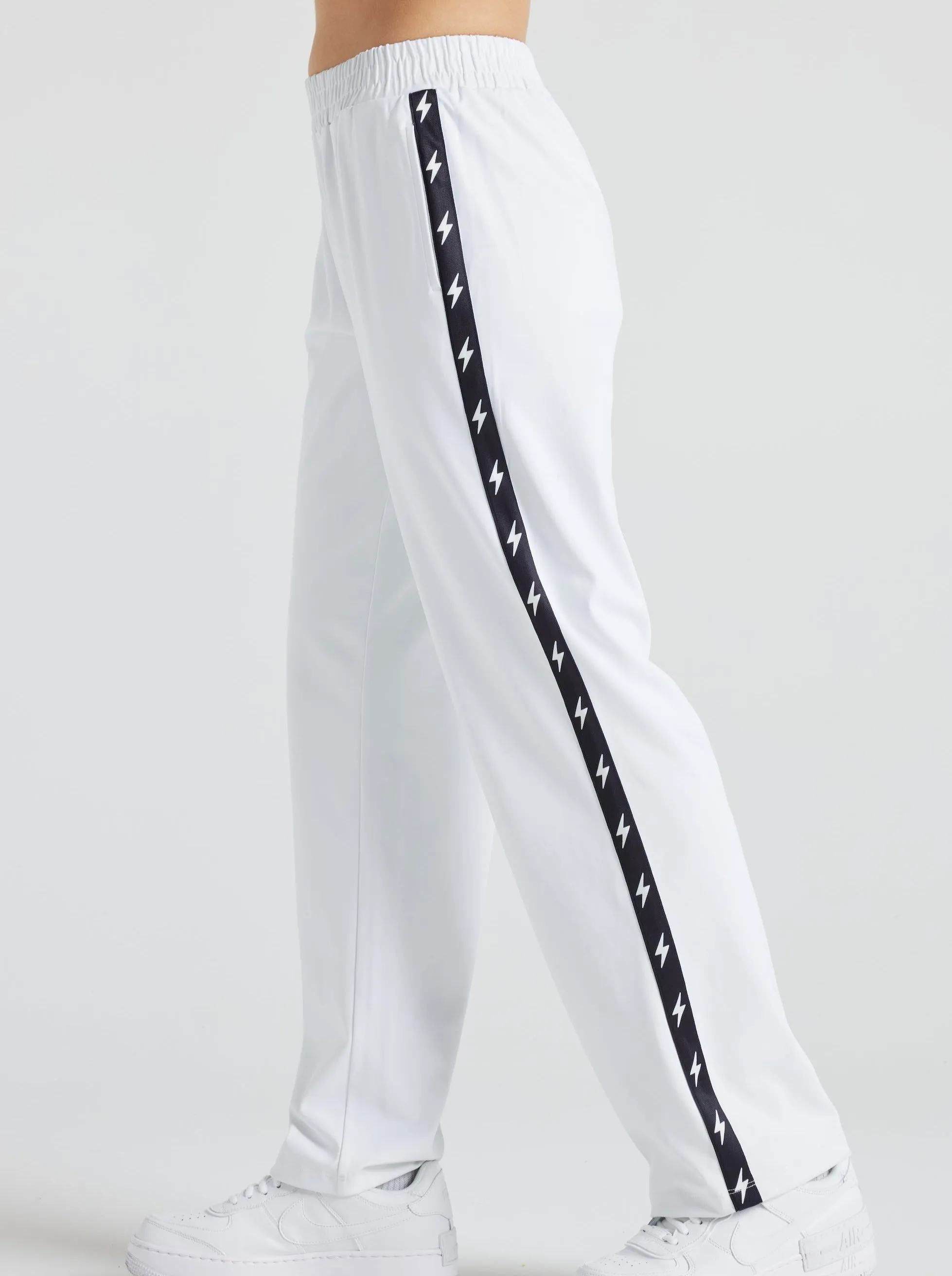 Bolt Tack Pant - White/Black