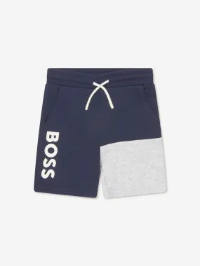 BOSS Baby Boys Track Shorts In Navy