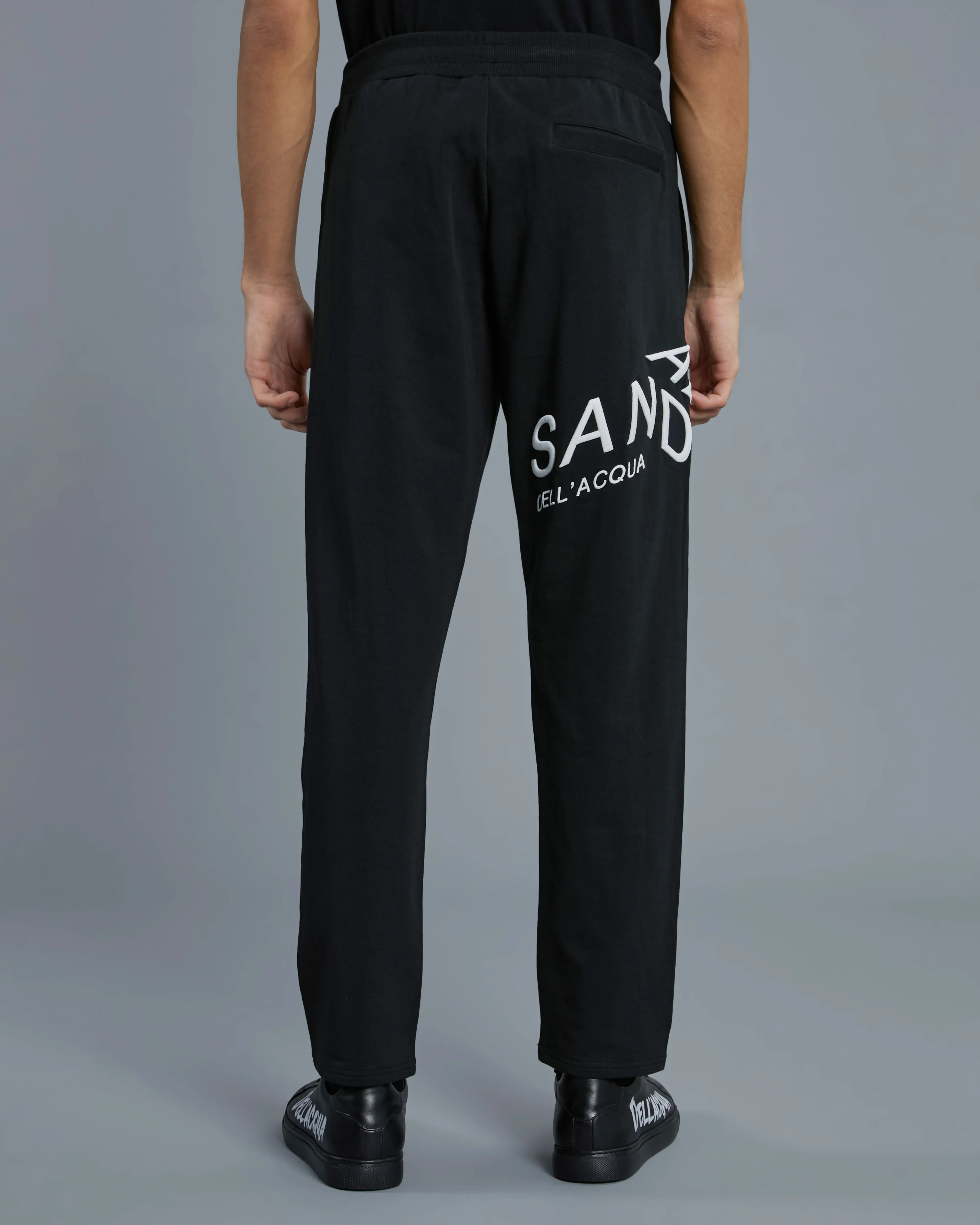 Brand Embroidered Track Pants