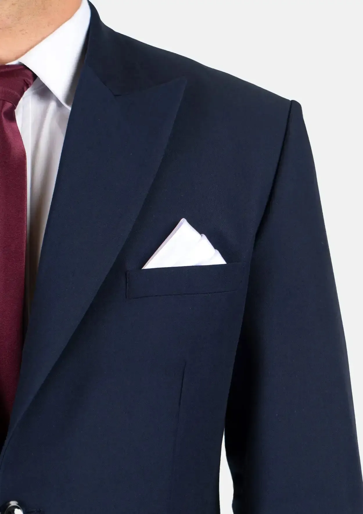 Bryant Navy Blue Stretch Suit