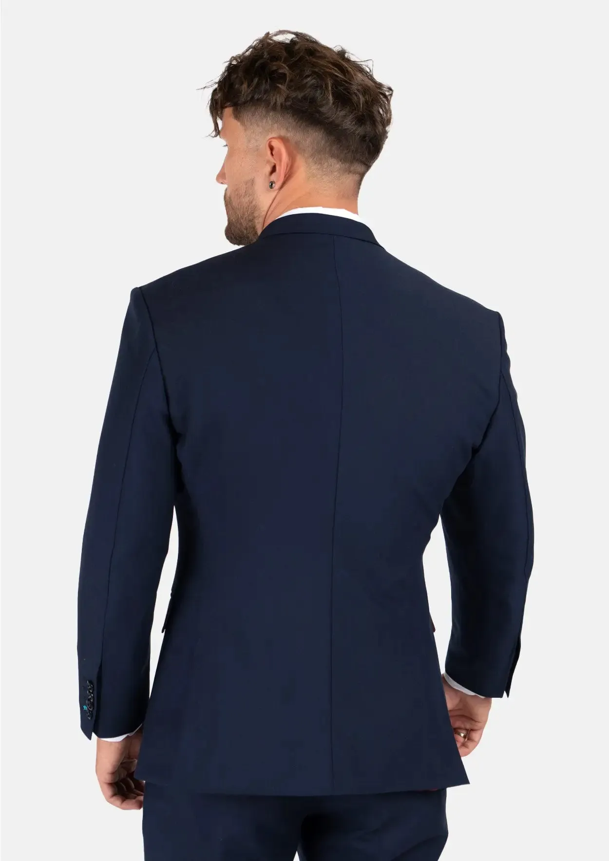 Bryant Navy Blue Stretch Suit