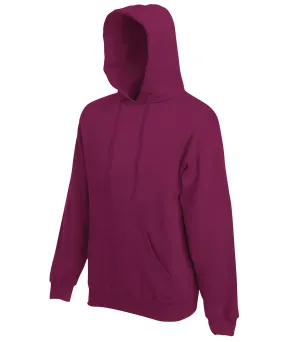 Burgundy - Premium 70/30 hooded sweatshirt