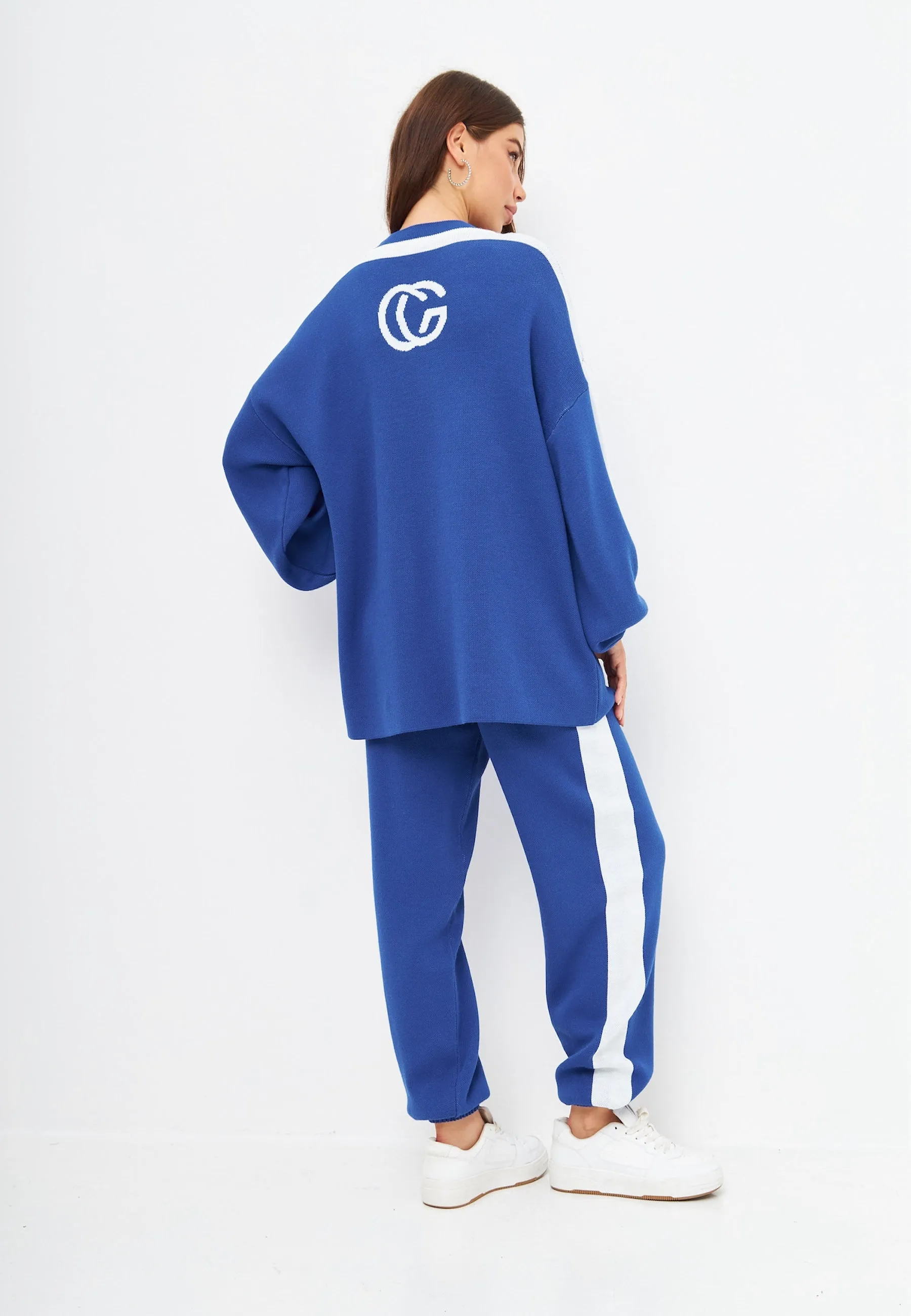 CG Knitted Jogger set - Blue