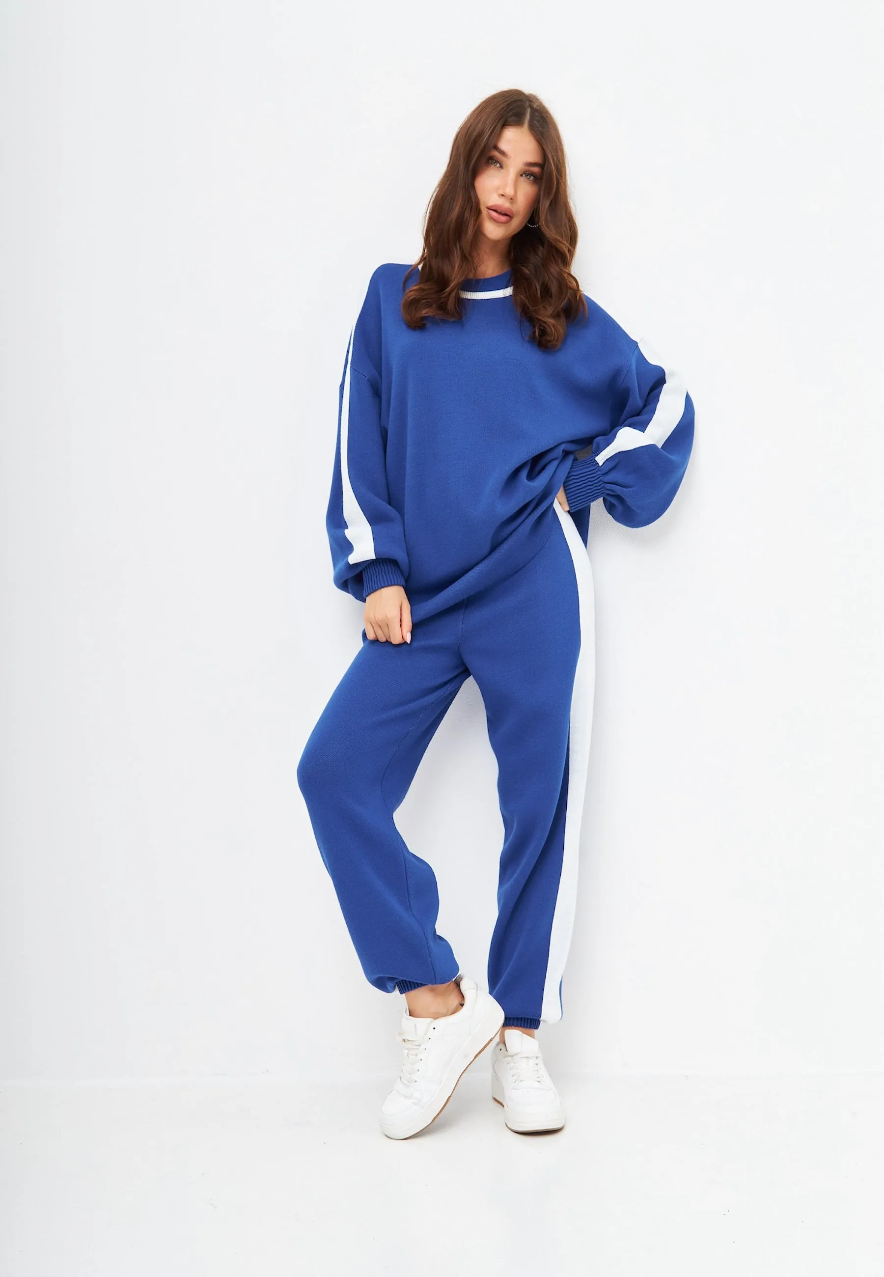 CG Knitted Jogger set - Blue