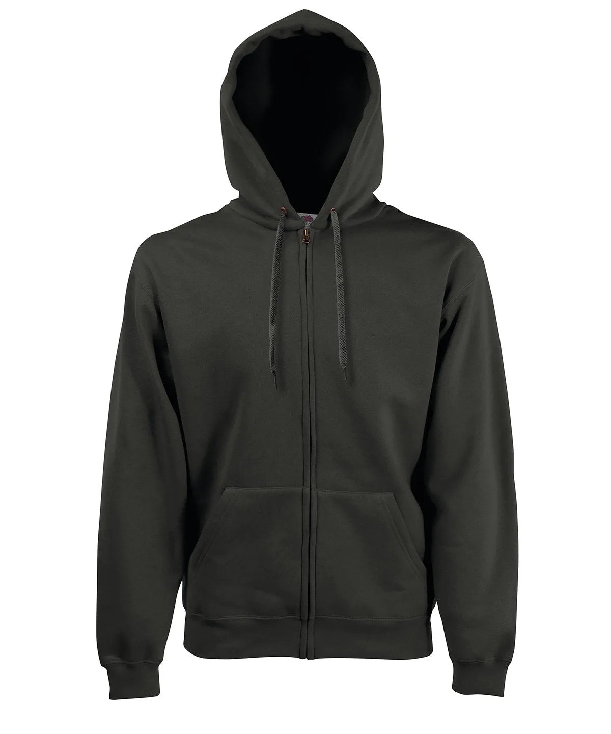 Charcoal* - Premium 70/30 hooded sweatshirt jacket