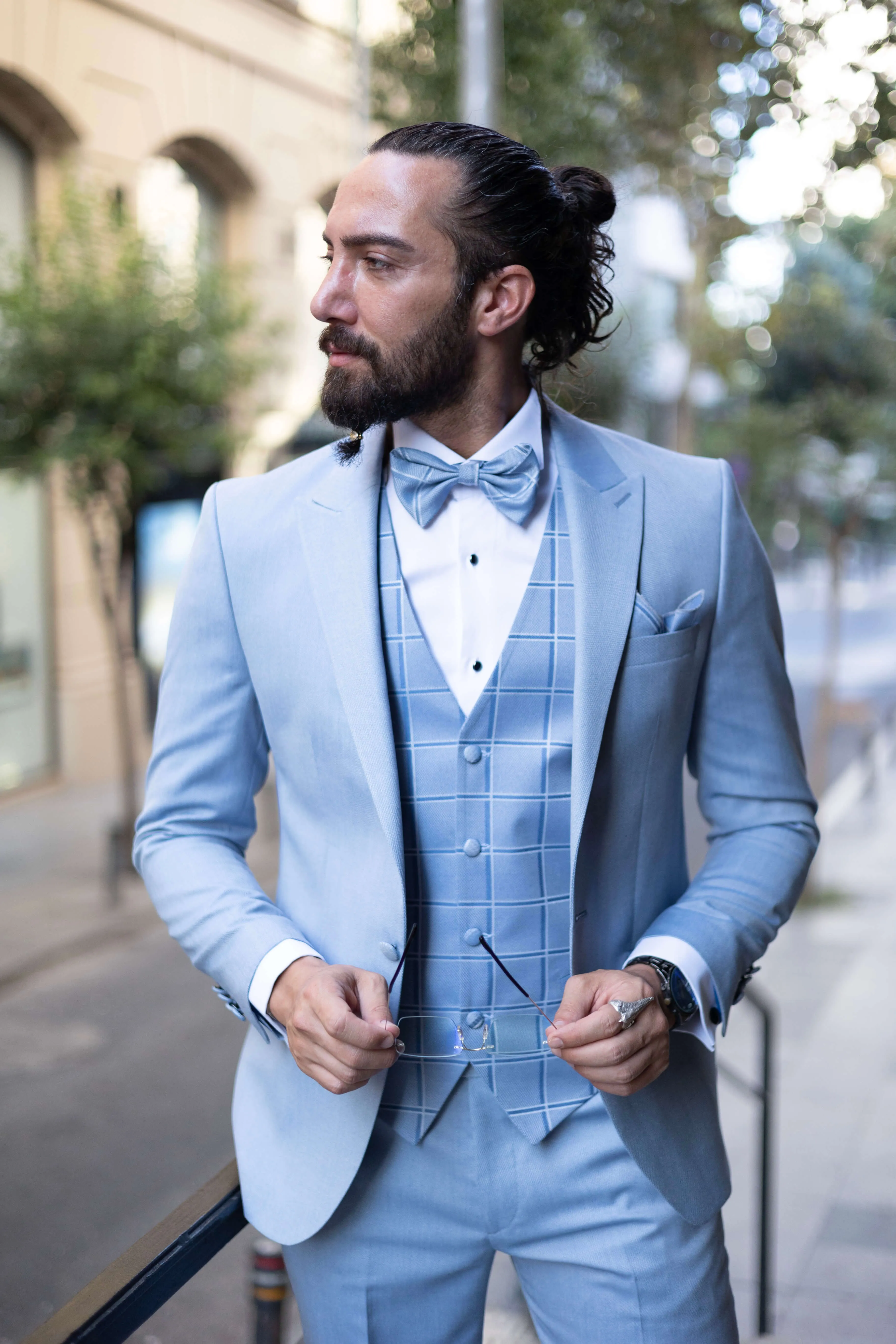 Designer Blue Tuxedo