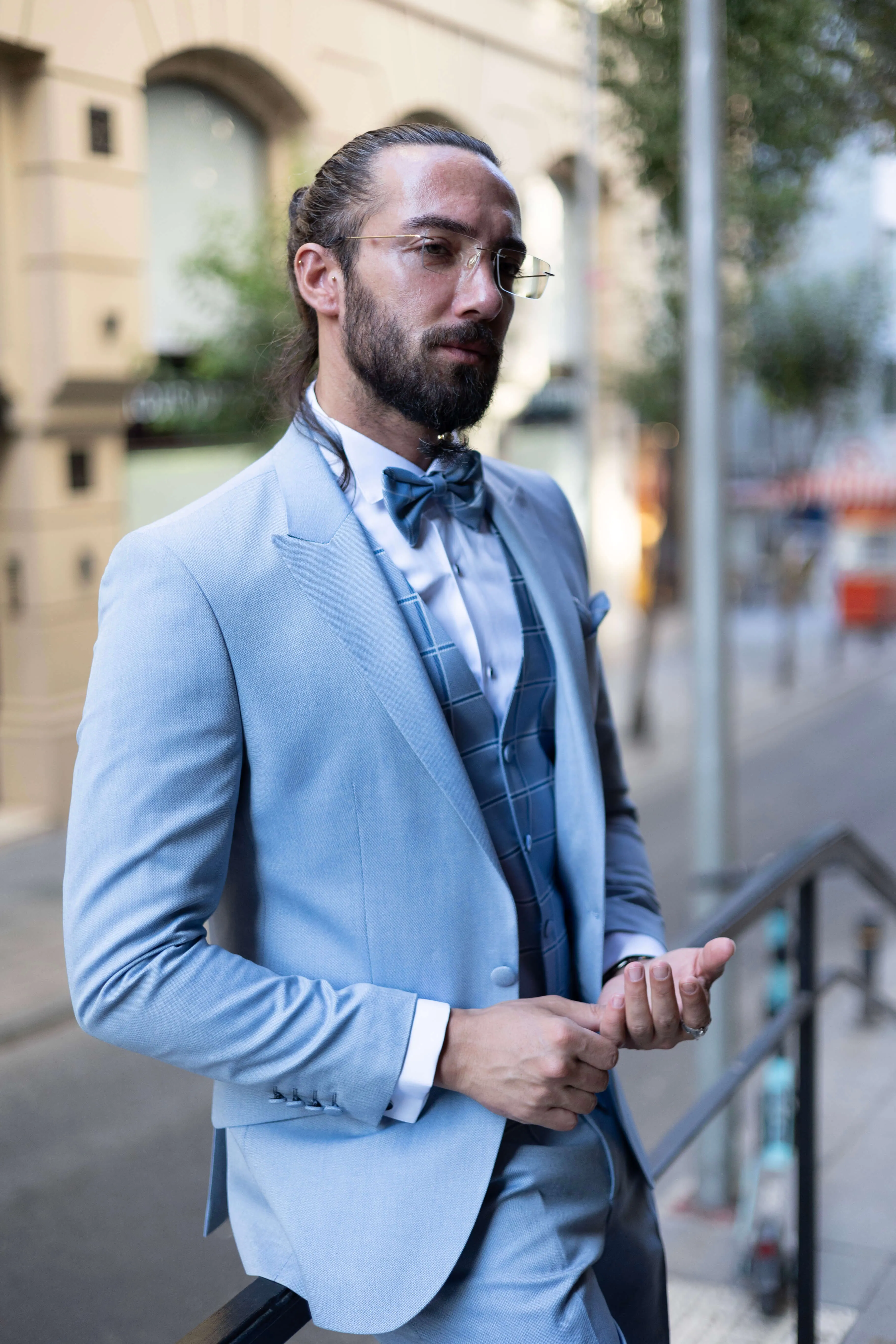 Designer Blue Tuxedo