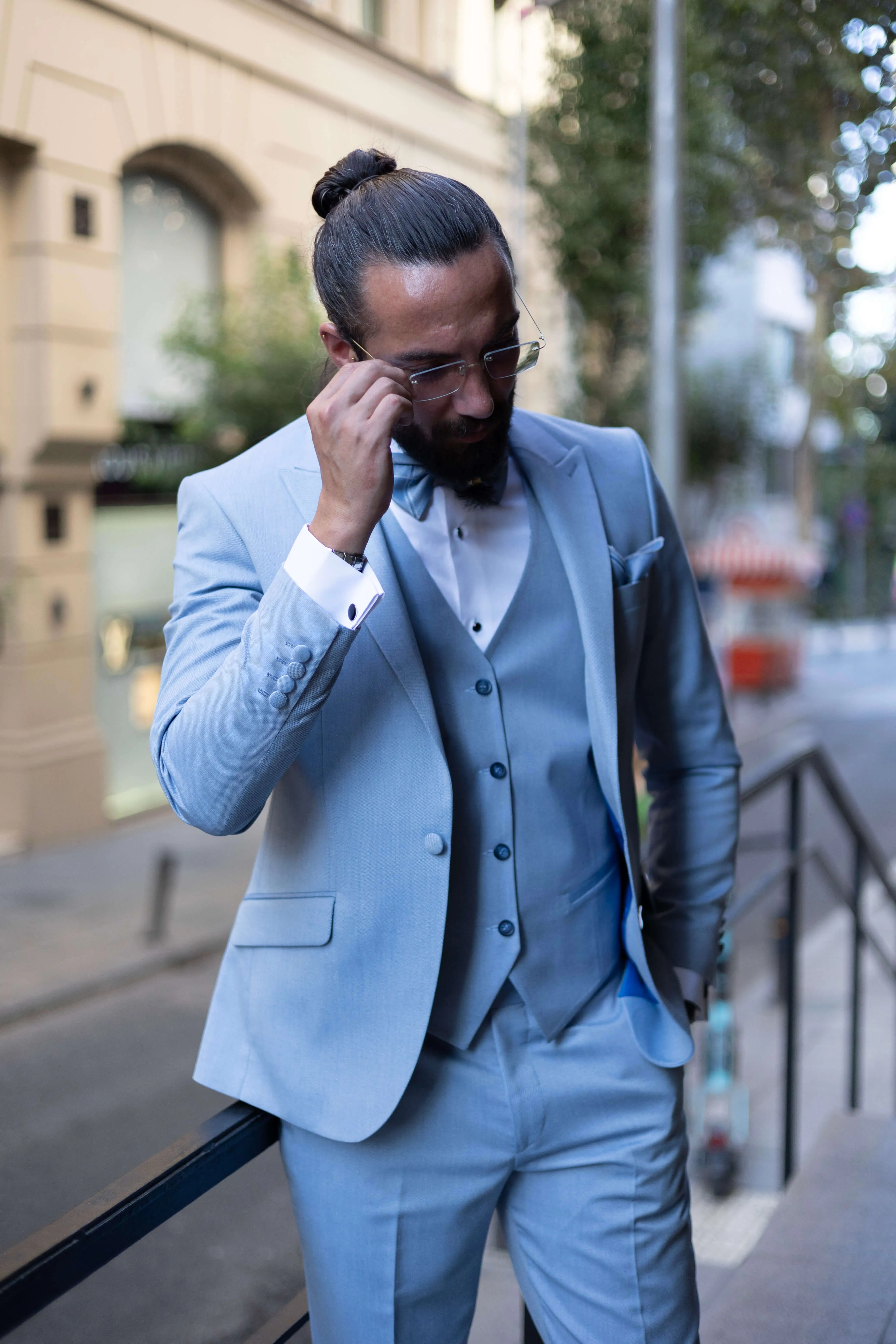 Designer Blue Tuxedo