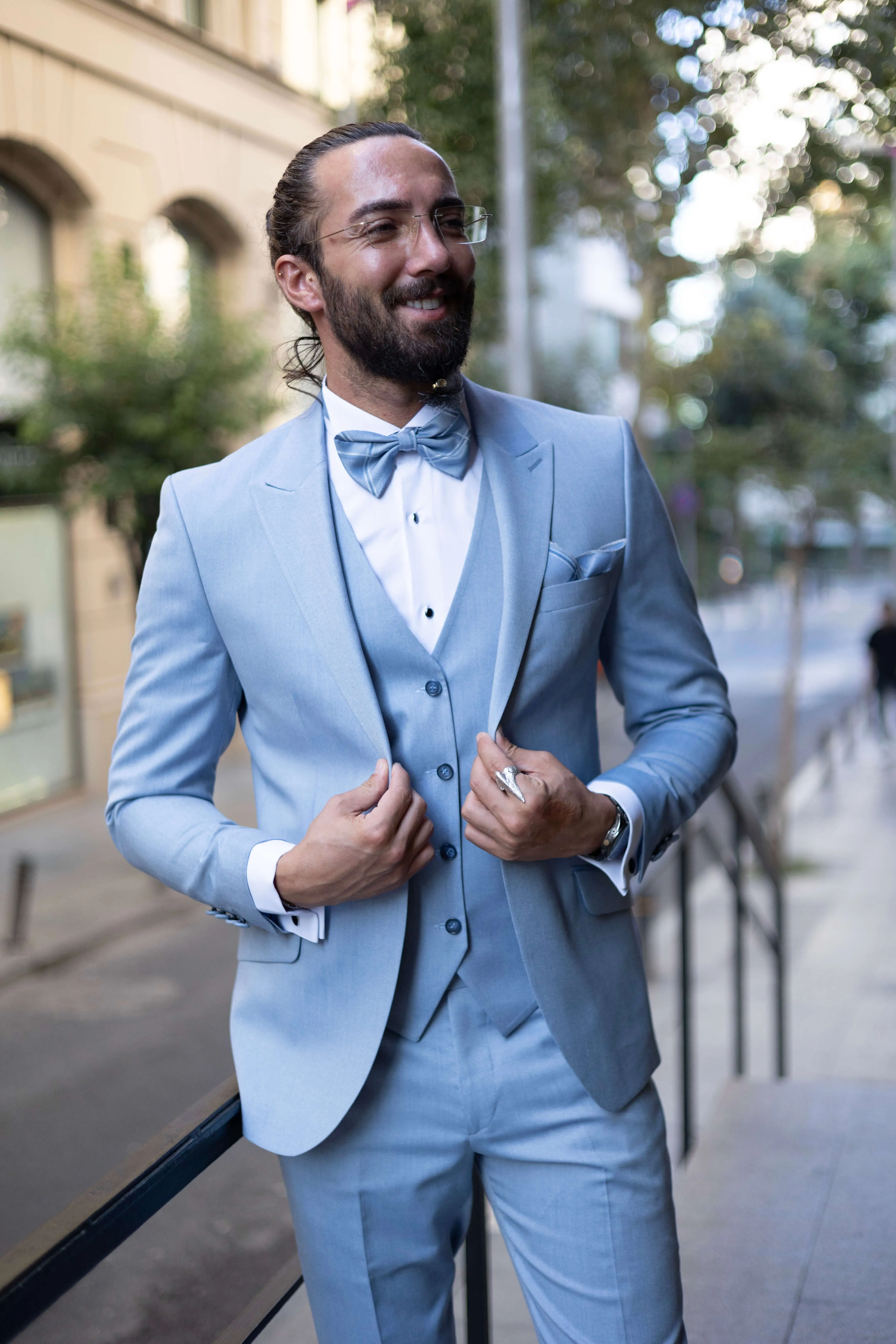 Designer Blue Tuxedo