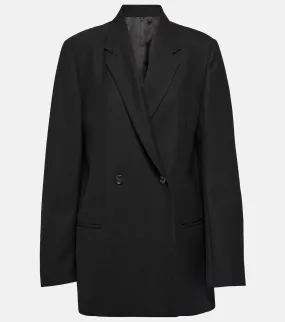 Double-breasted blazer TOTEME, black