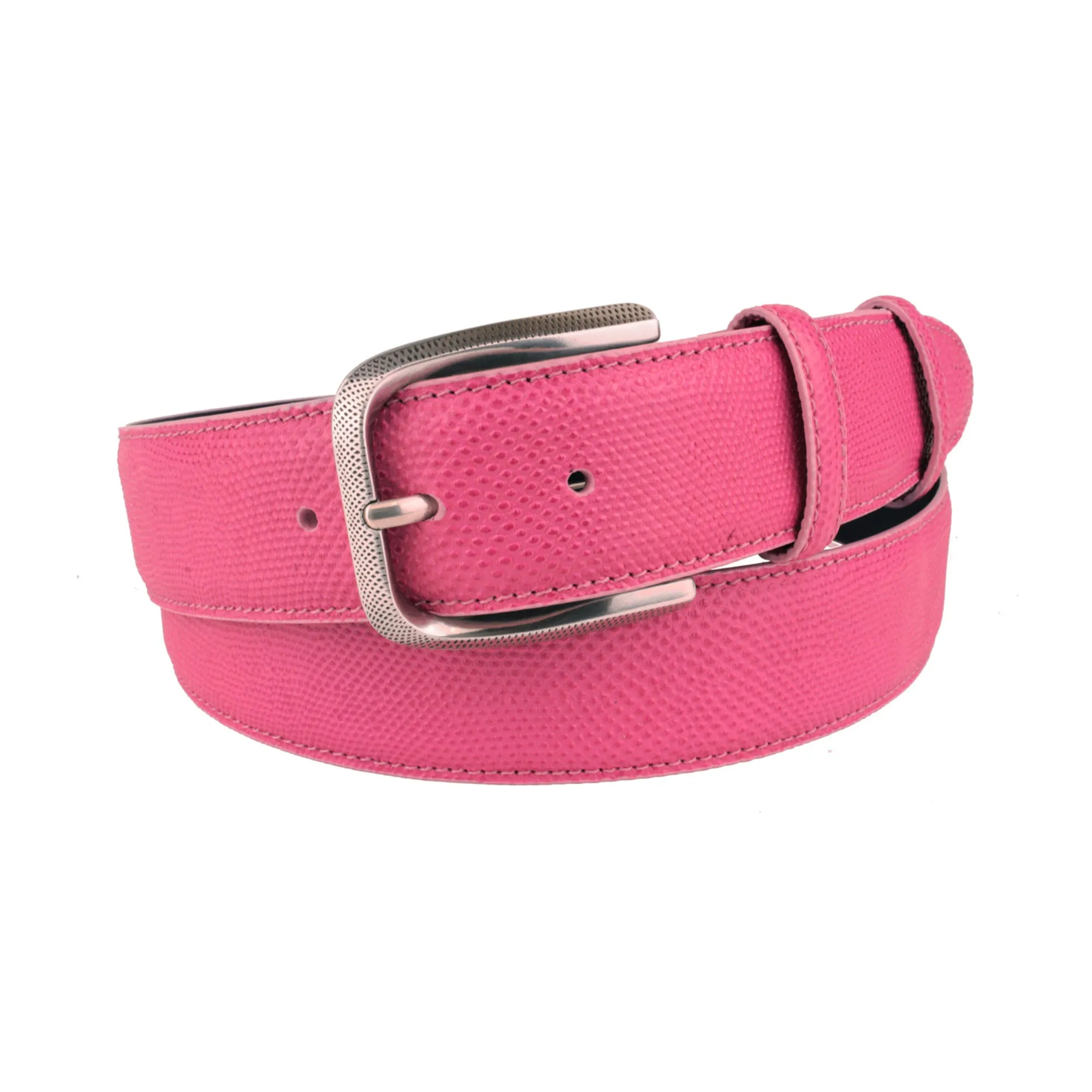 Flashdance Pink Dimple prong Belt