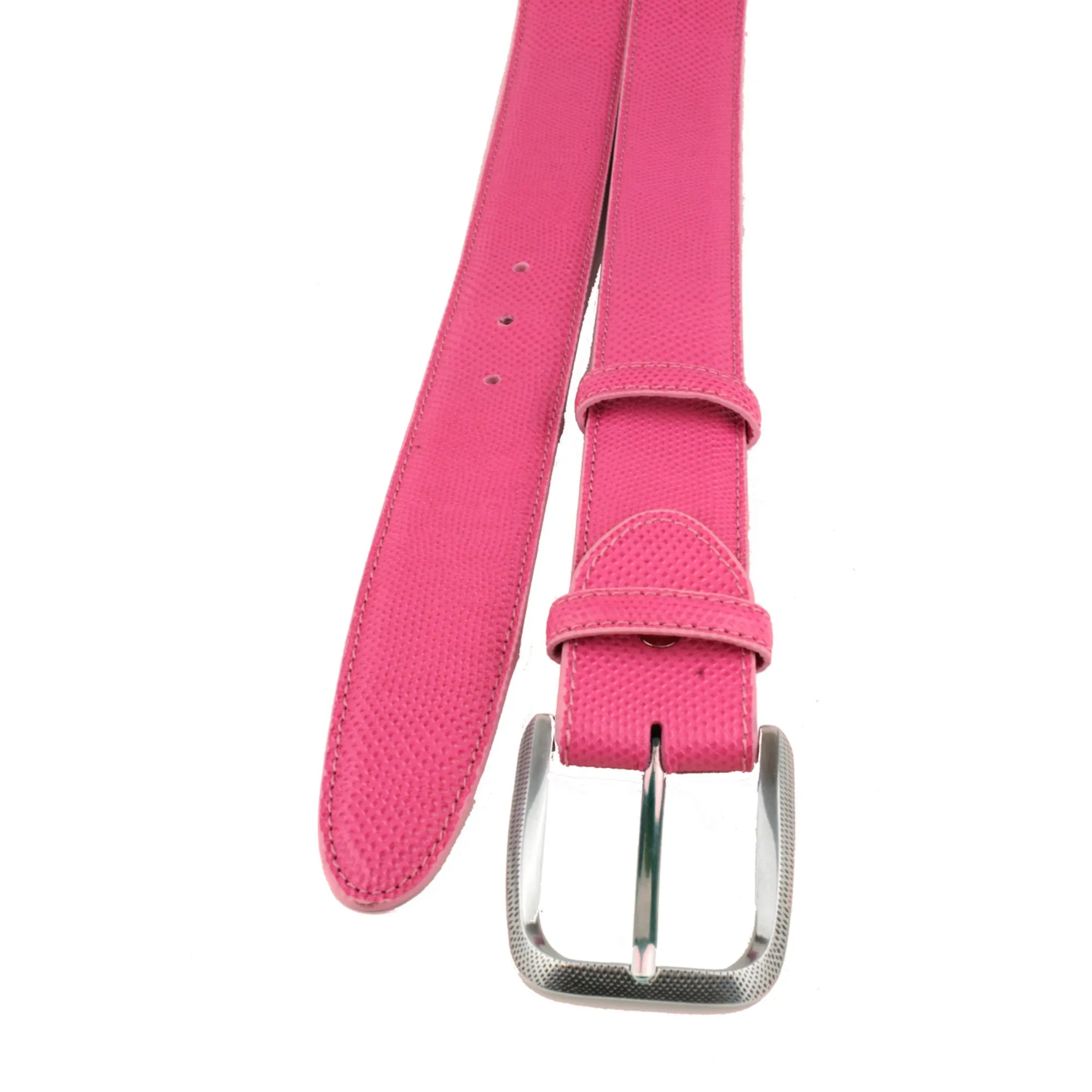 Flashdance Pink Dimple prong Belt