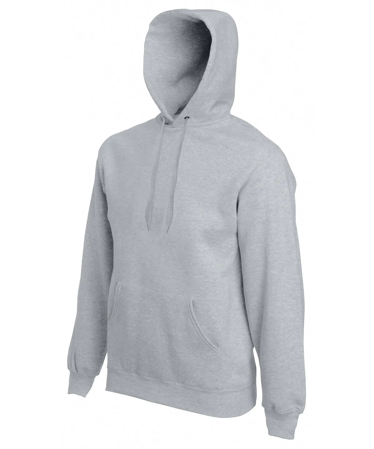 Heather Grey* - Premium 70/30 hooded sweatshirt