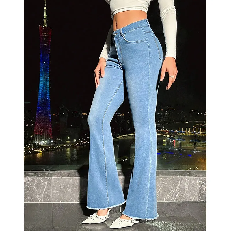 High Waist Casual Denim Jeans