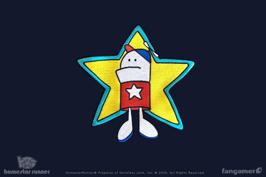 Homestar Runner Embwoidered Hoodie