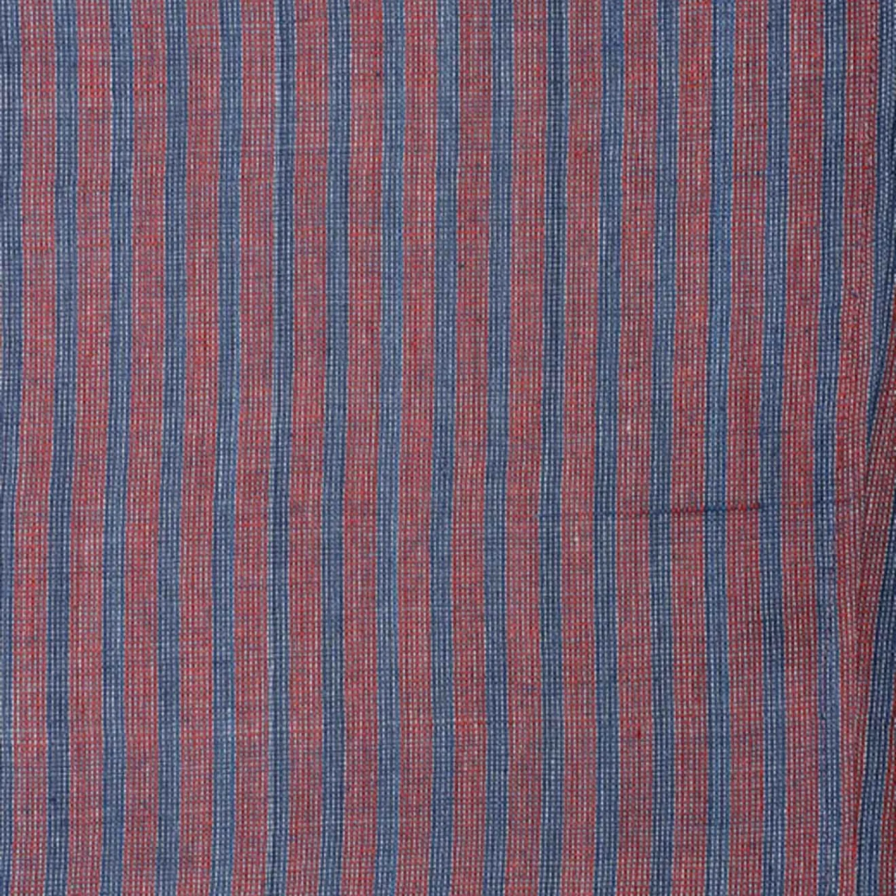 Hugh Handwoven Blazer - Stripe Red