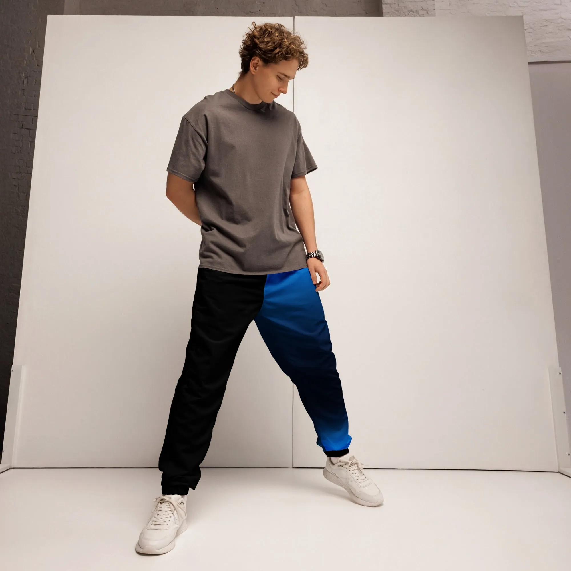 Humble Sportswear™ Men's Fire Blue Track Pants