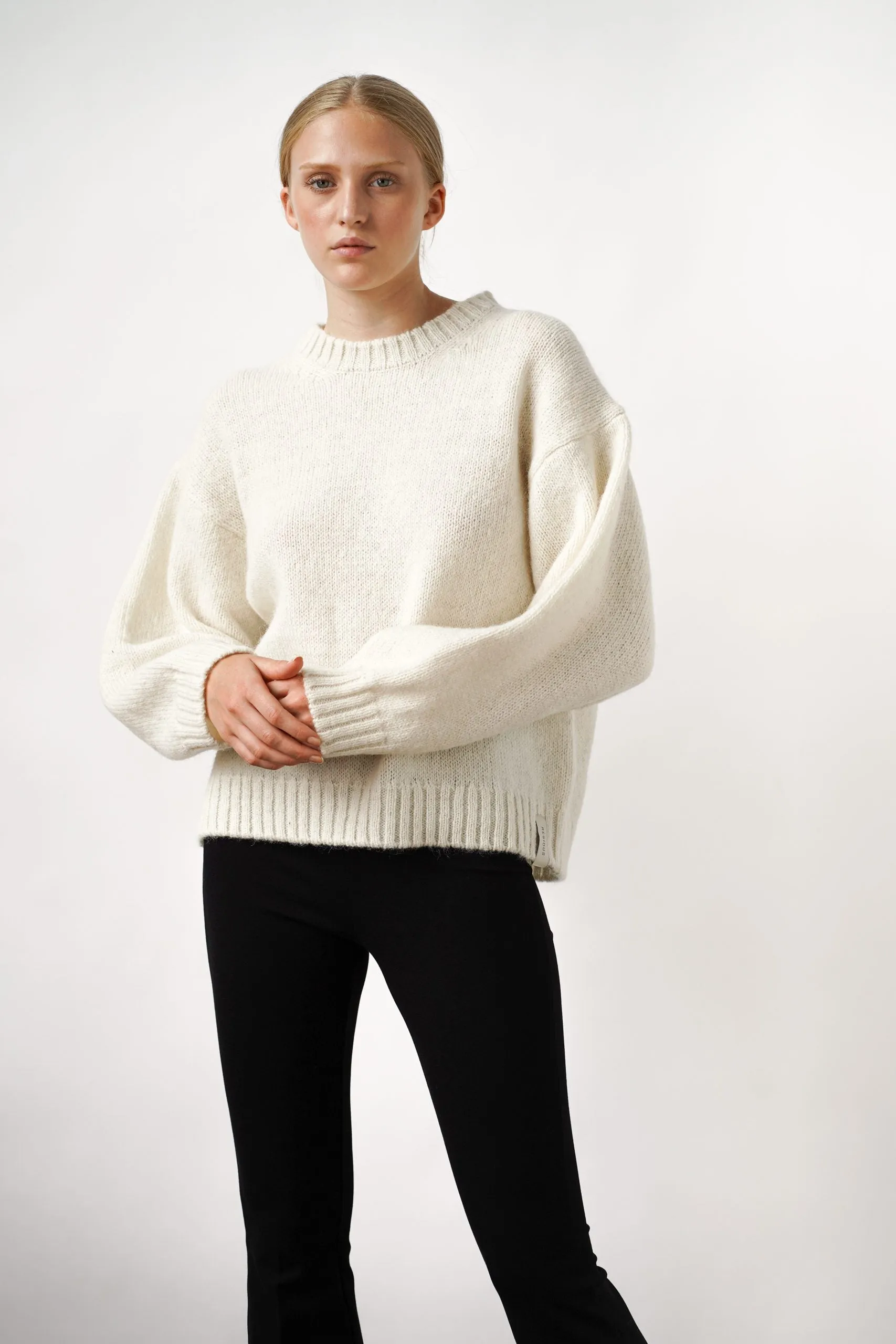 Ire Knitted Sweater Ivory