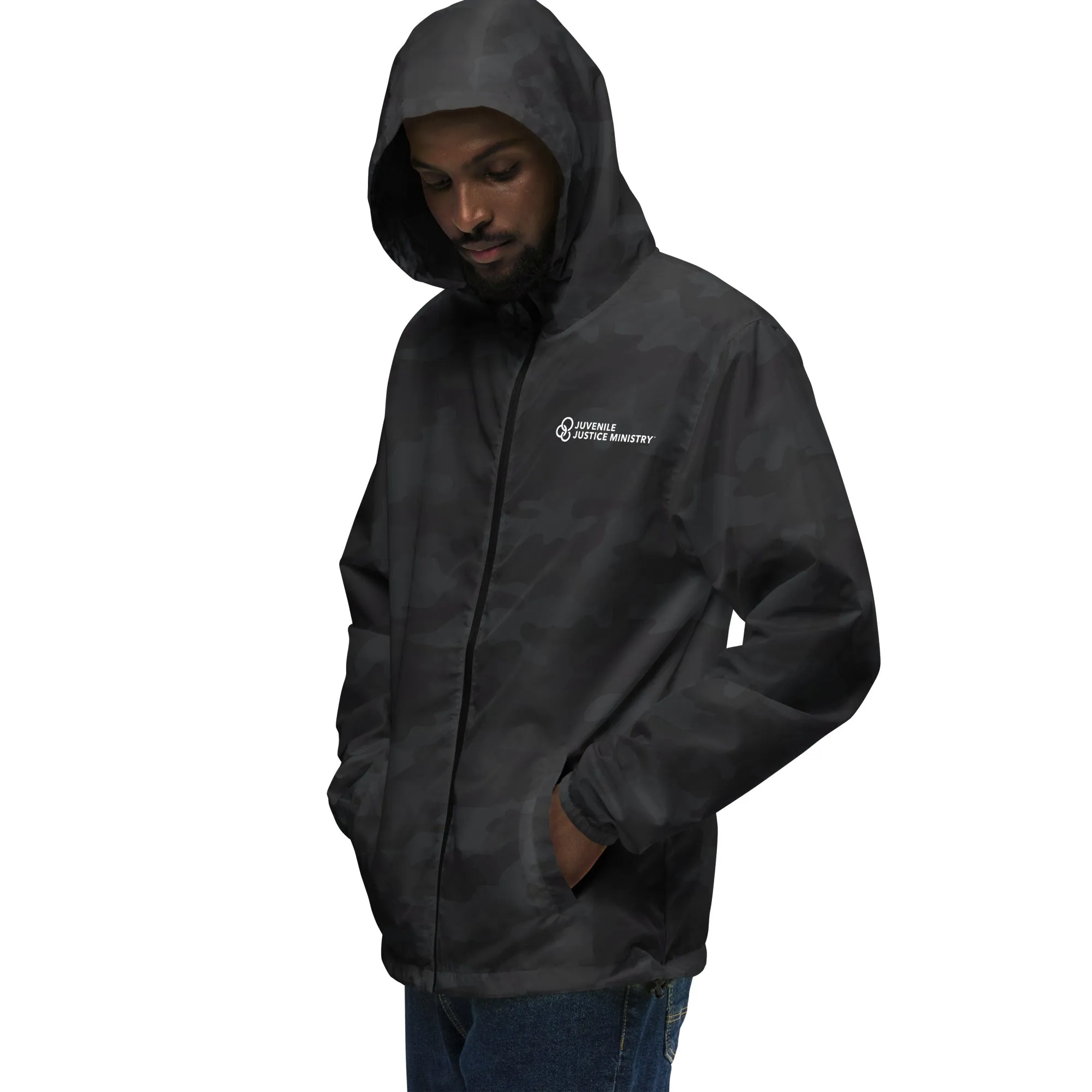 JJM Unisex Lightweight Zip Up Windbreaker