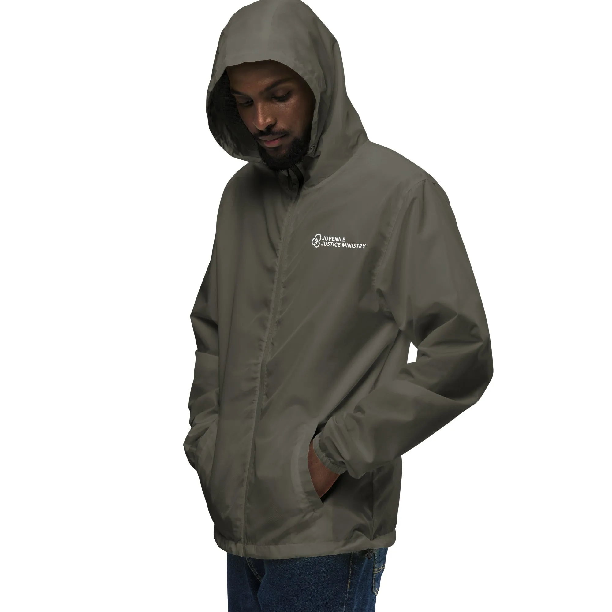 JJM Unisex Lightweight Zip Up Windbreaker