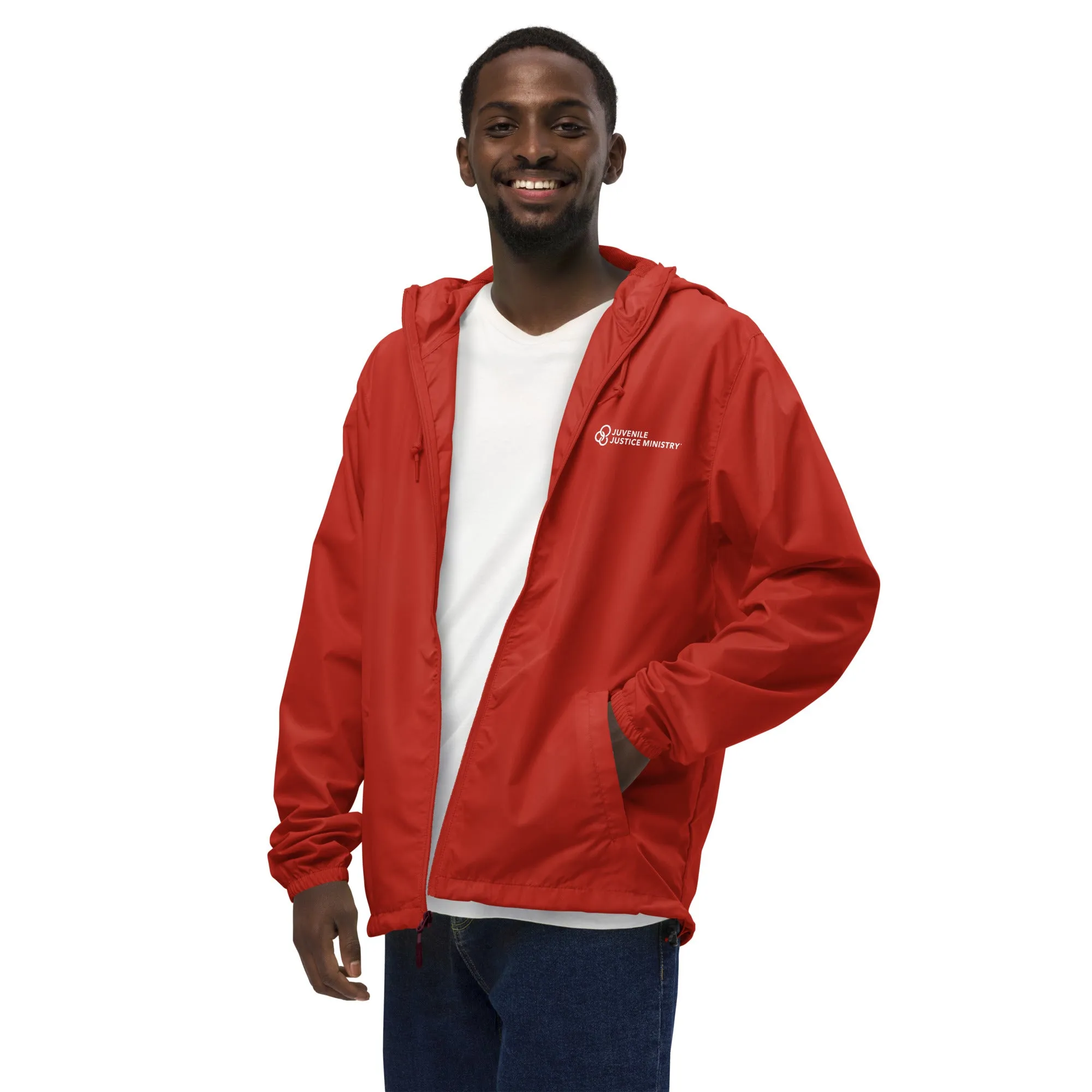 JJM Unisex Lightweight Zip Up Windbreaker