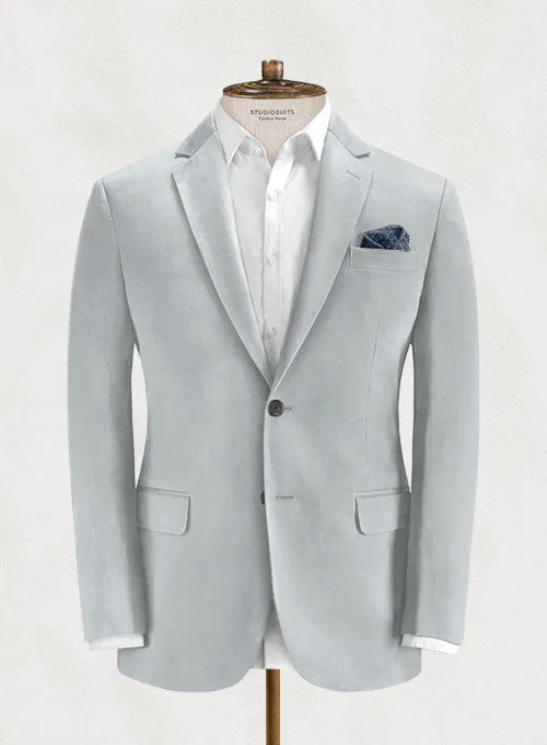 Loro Piana Zod Light Gray Cotton Suit