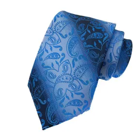 Men's Fancy Gradient Ramp Paisley Necktie