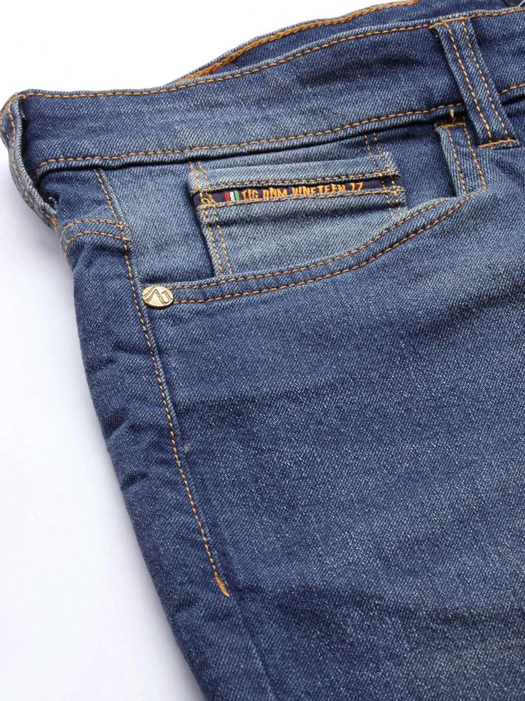 Men's Solid Denim