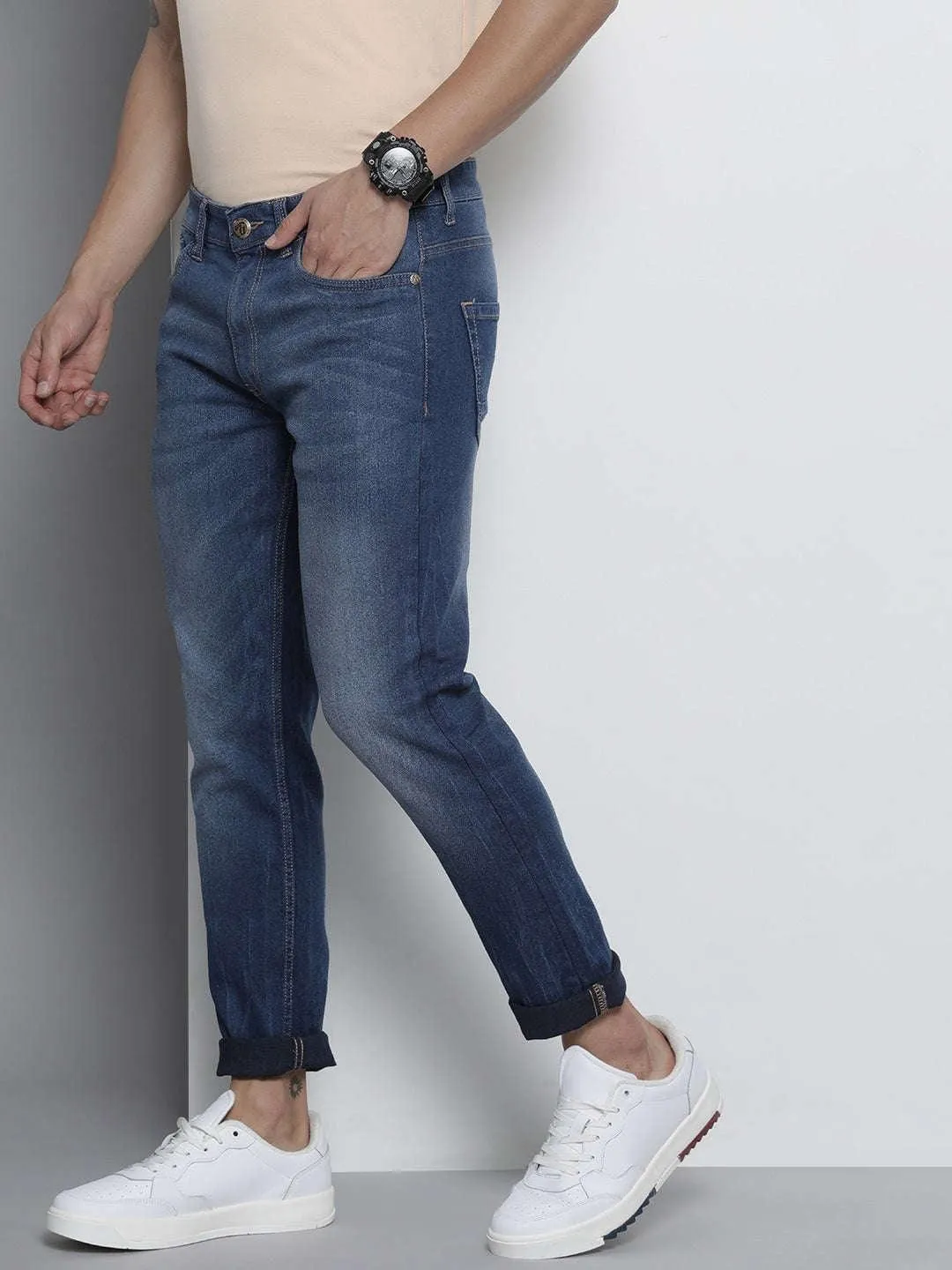 Men's Solid Denim