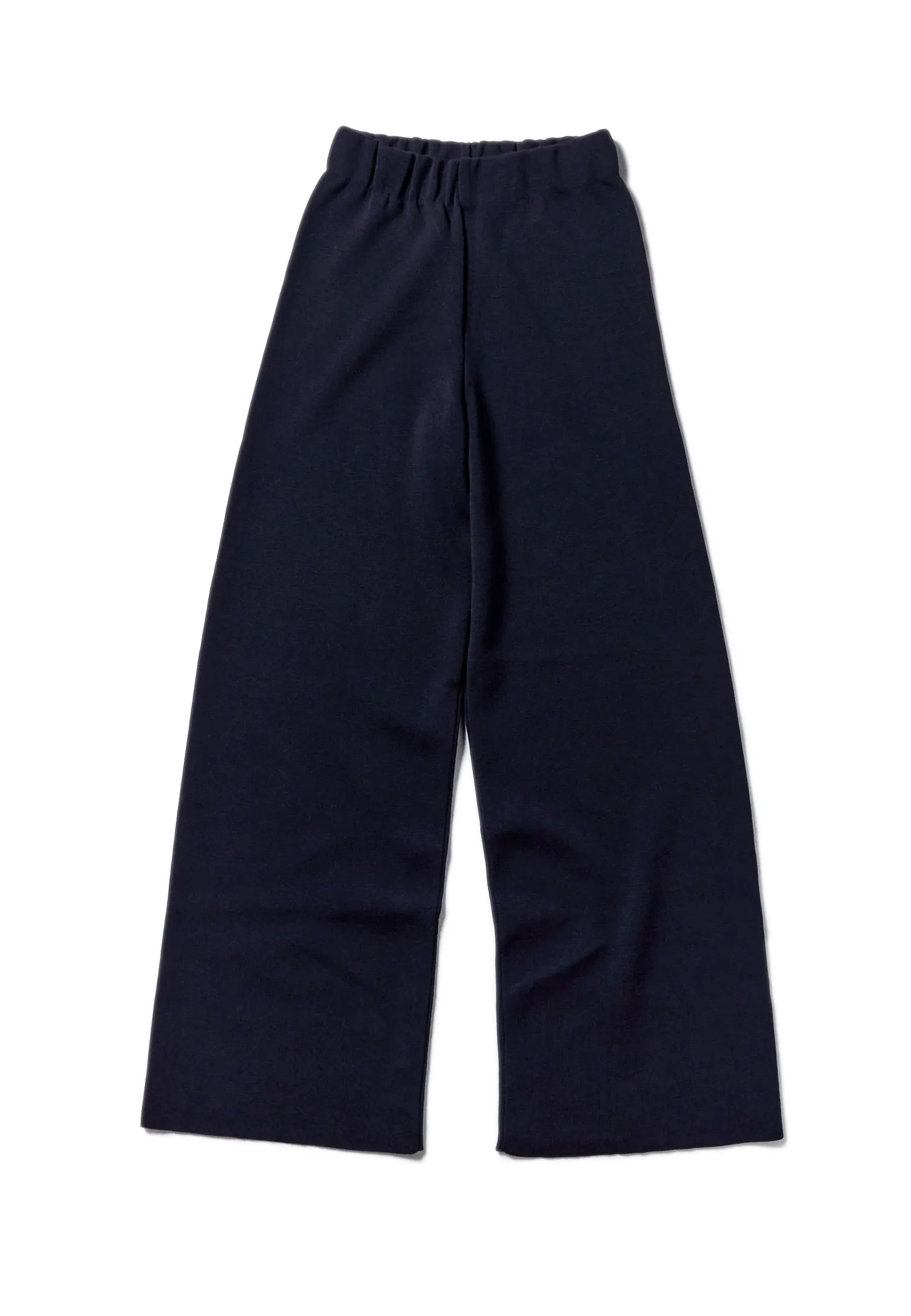 Merino Knitted Pants Navy