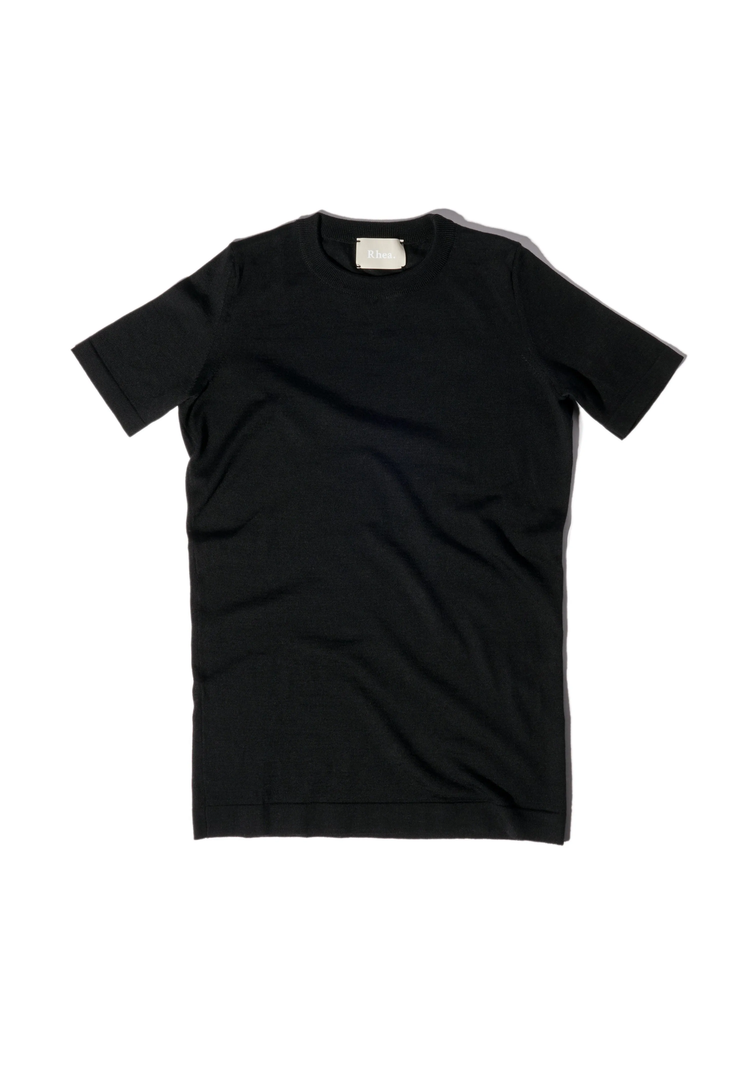 Merino Tencel T-Shirt Black