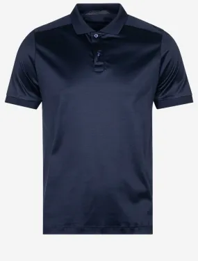 Navy Short Sleeve 2 Button Polo