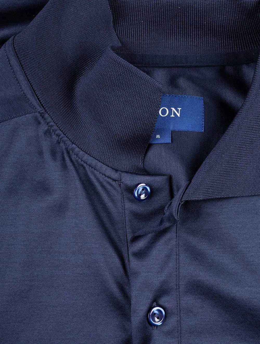 Navy Short Sleeve 2 Button Polo