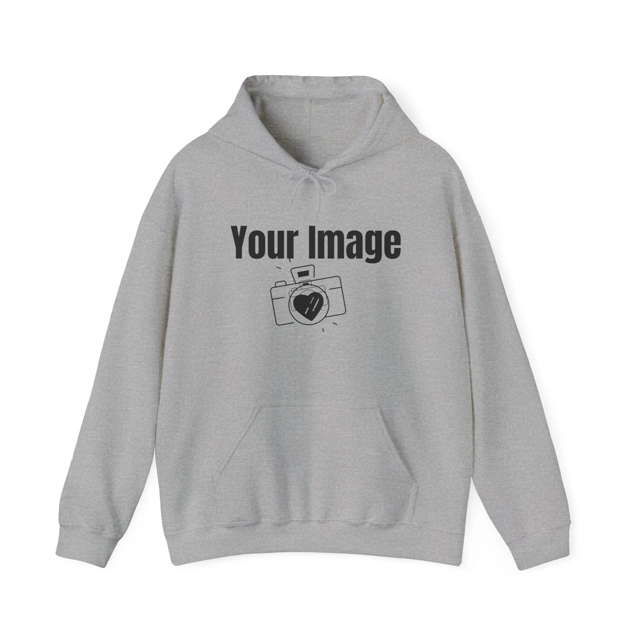 Personalized Hoodie-Your photo, text, or logo!! Great for gifting, sports teams, clubs, or business uniforms!!