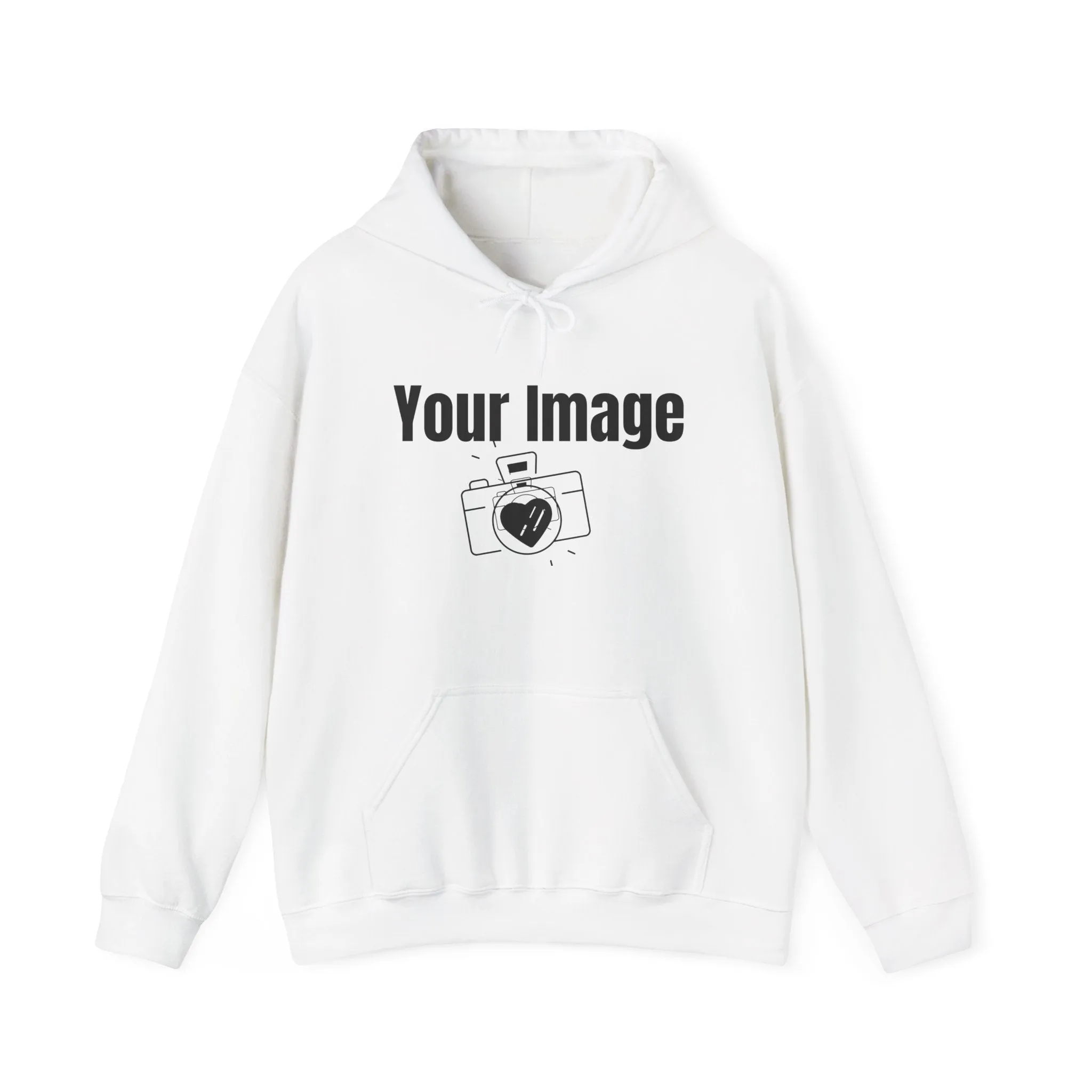 Personalized Hoodie-Your photo, text, or logo!! Great for gifting, sports teams, clubs, or business uniforms!!