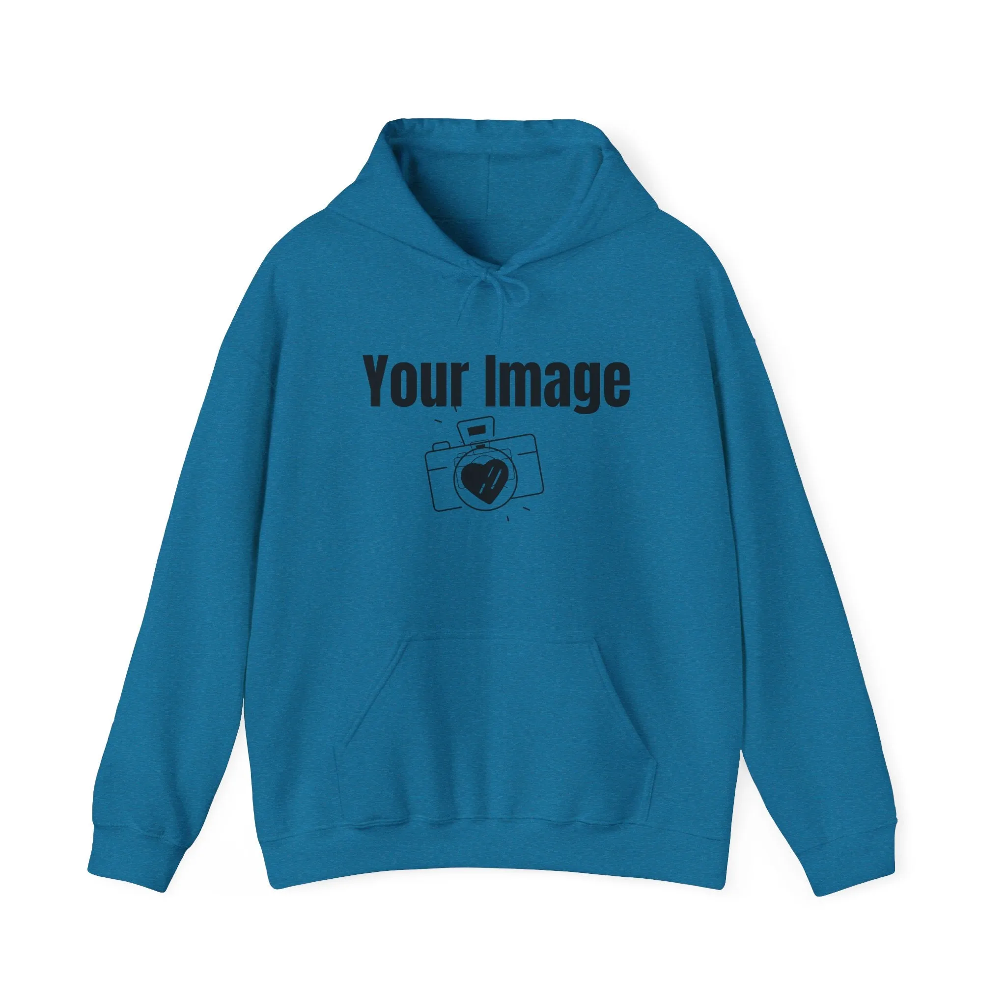 Personalized Hoodie-Your photo, text, or logo!! Great for gifting, sports teams, clubs, or business uniforms!!