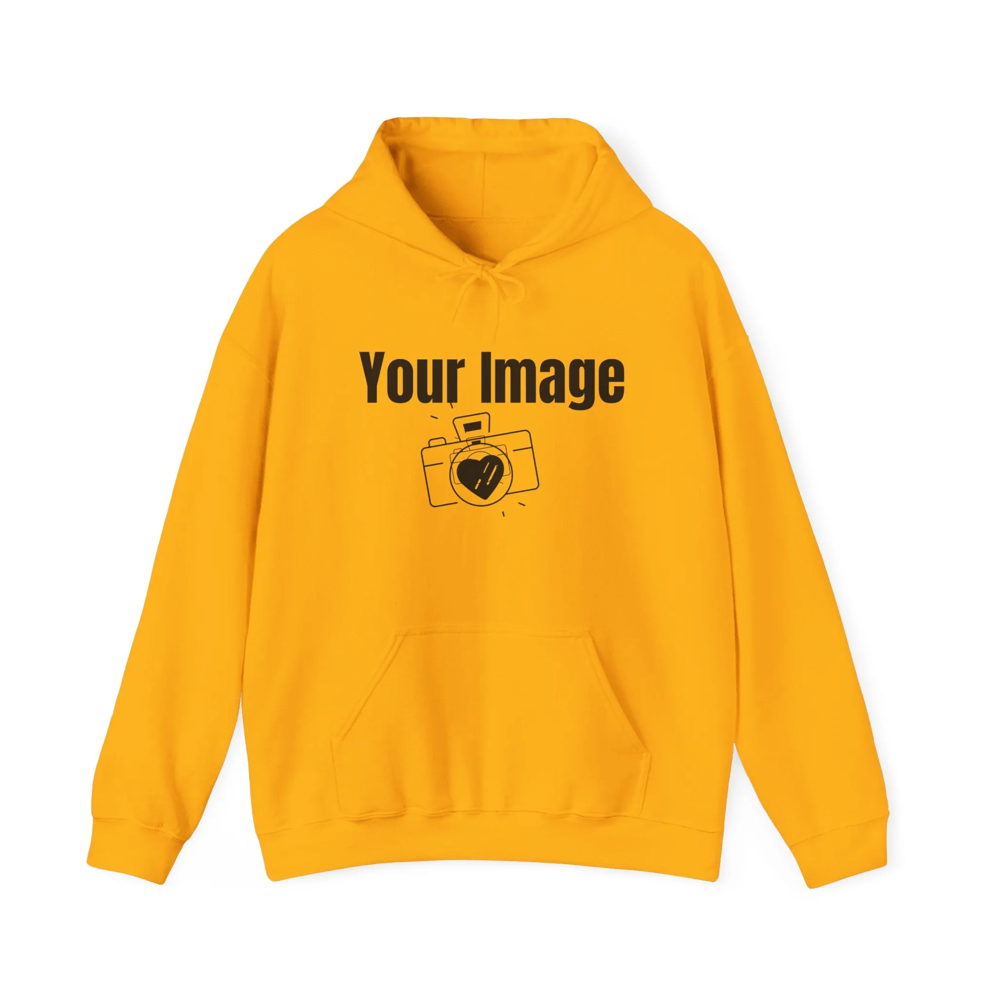 Personalized Hoodie-Your photo, text, or logo!! Great for gifting, sports teams, clubs, or business uniforms!!