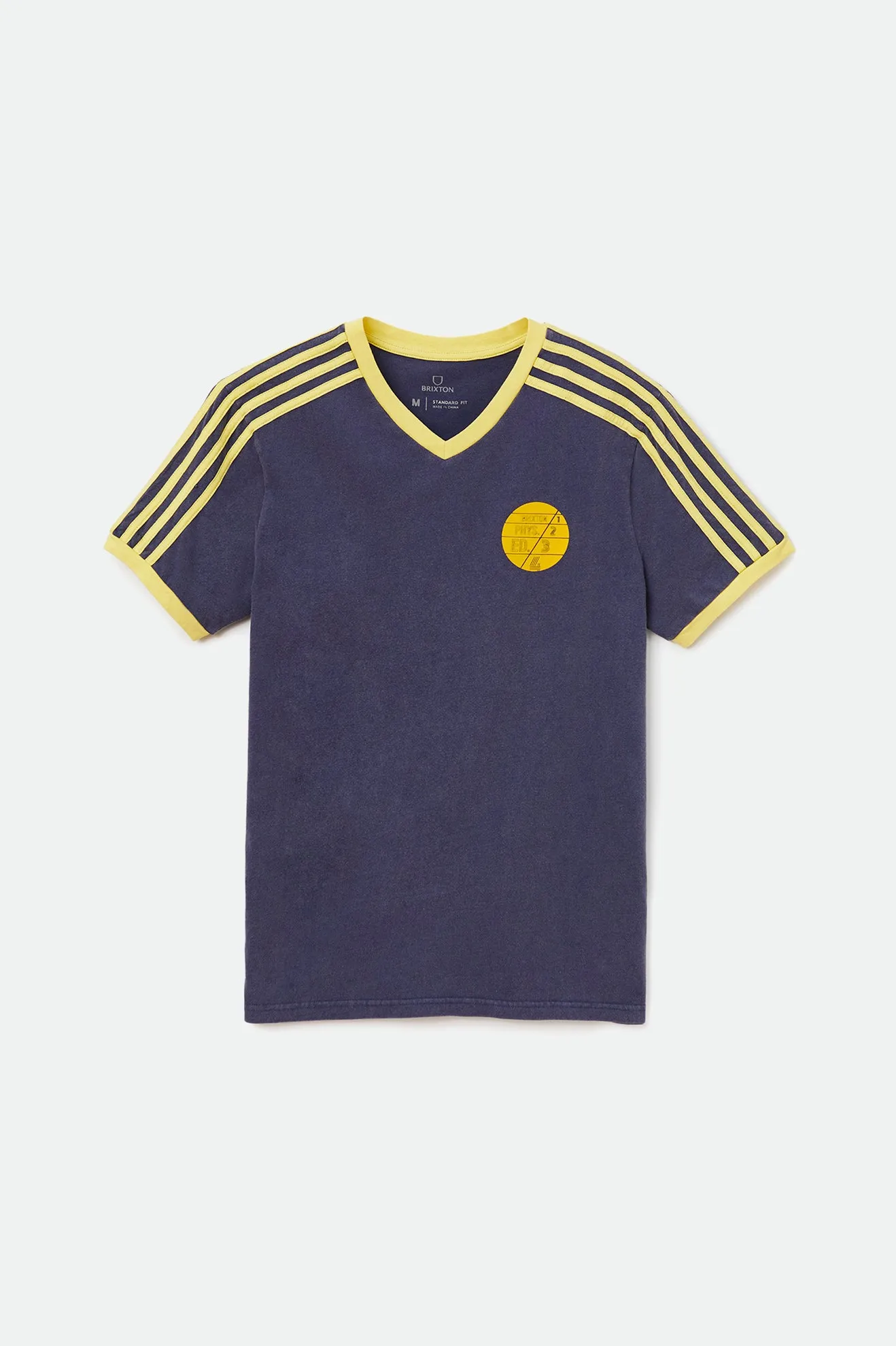 Phys. Ed. Track S/S Standard Tee  - Dress Blue