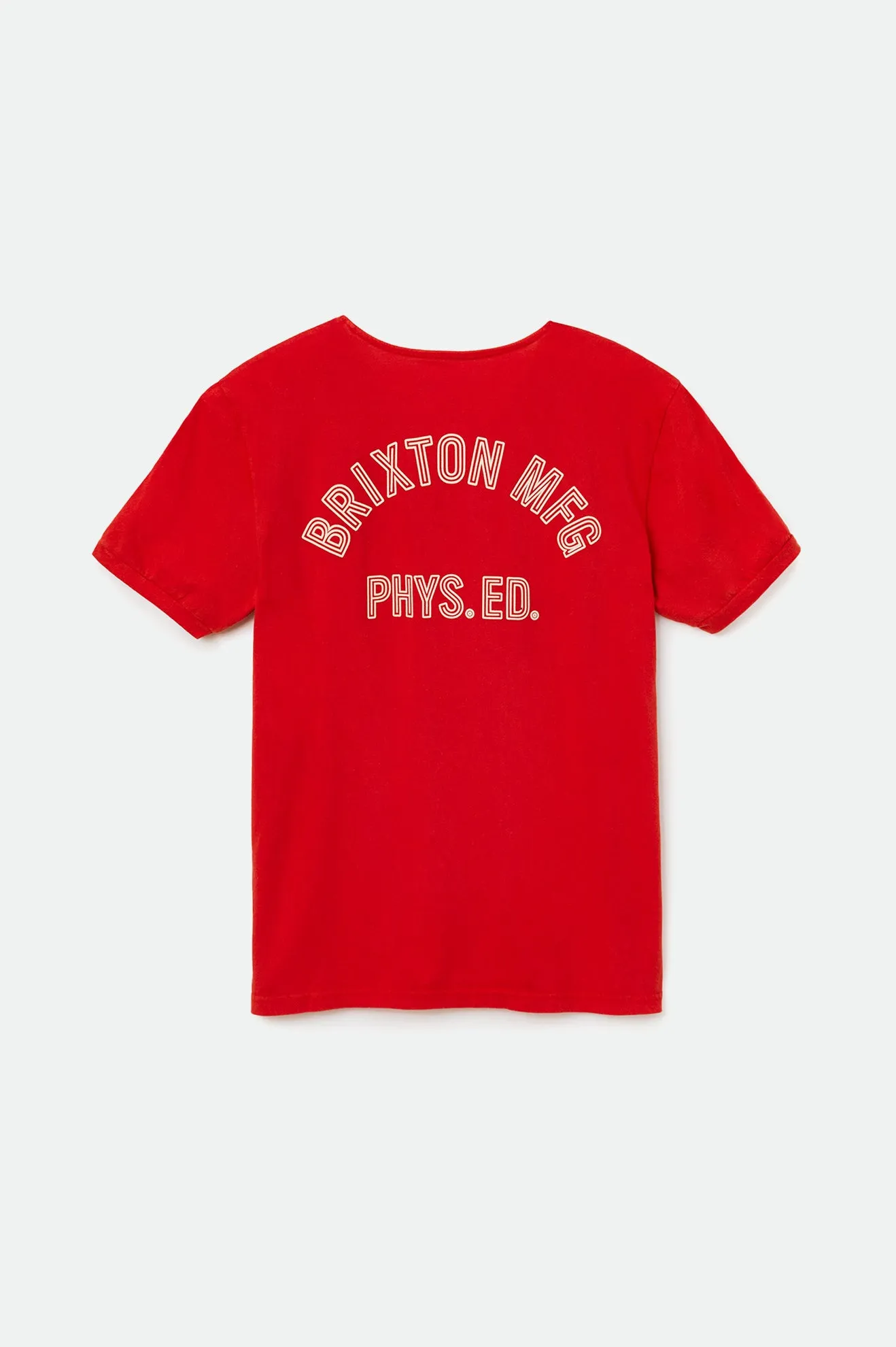 Phys. Ed. Track S/S Standard Tee  - Racing Red