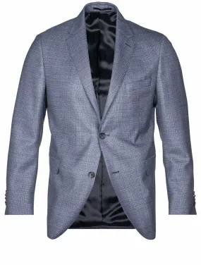 Self Check Jacket Blue