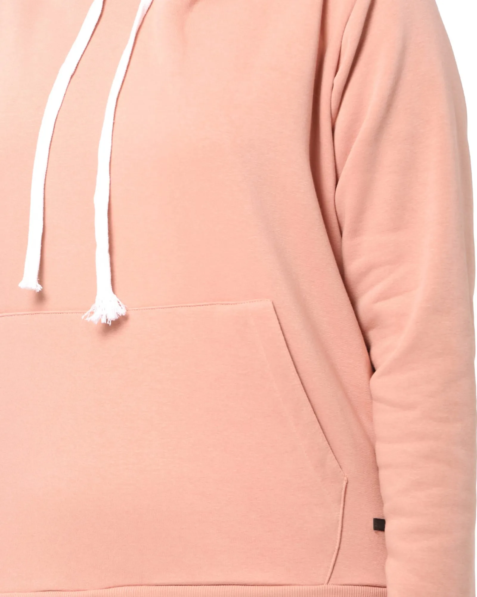 Solid Hooded Sweatshirt | Pink