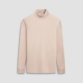 Solid Mock Neck Pullover