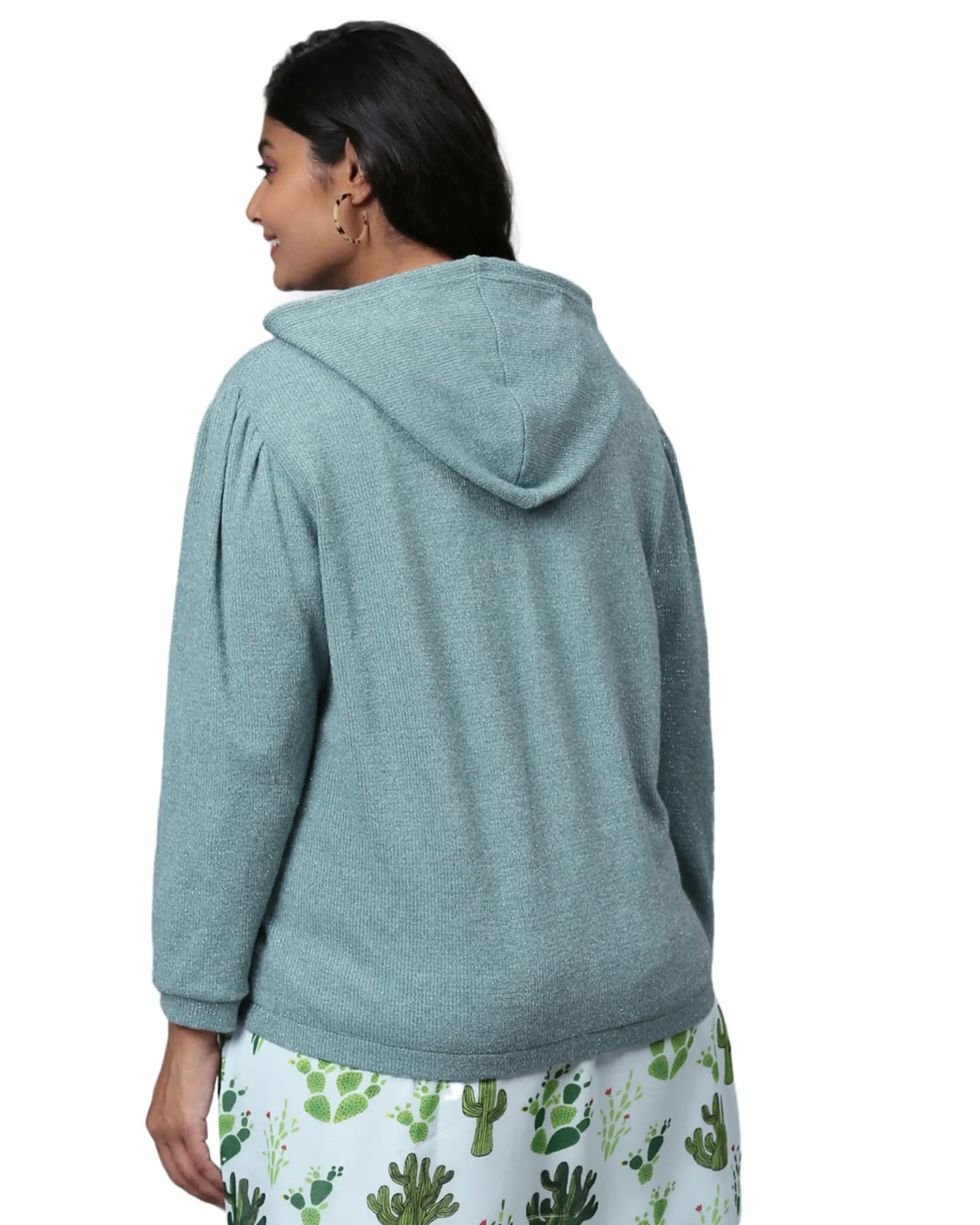 Solid Sweatshirt | Quetzal Green